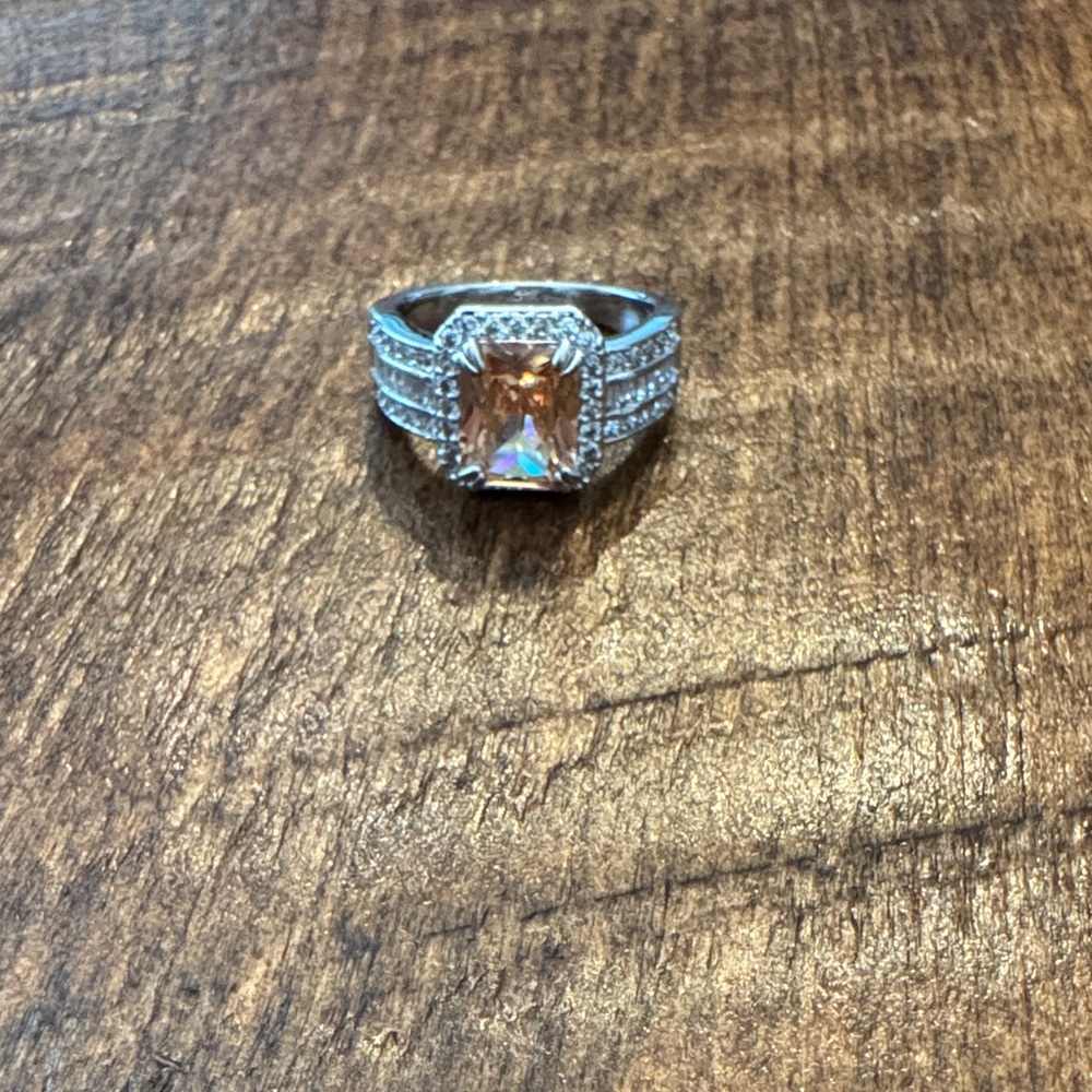 Bomb Party Yellow Topaz Ring